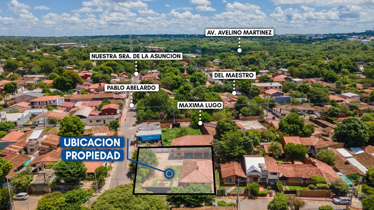 Vendo terreno en esquina en San Lorenzo barrio san roque!!