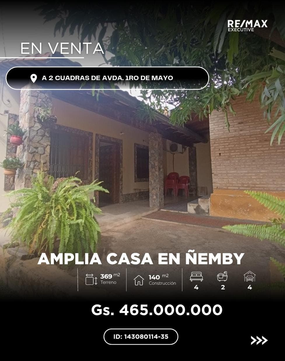 ¡Oportunidad en Ñemby – Zona Pai Ñu!