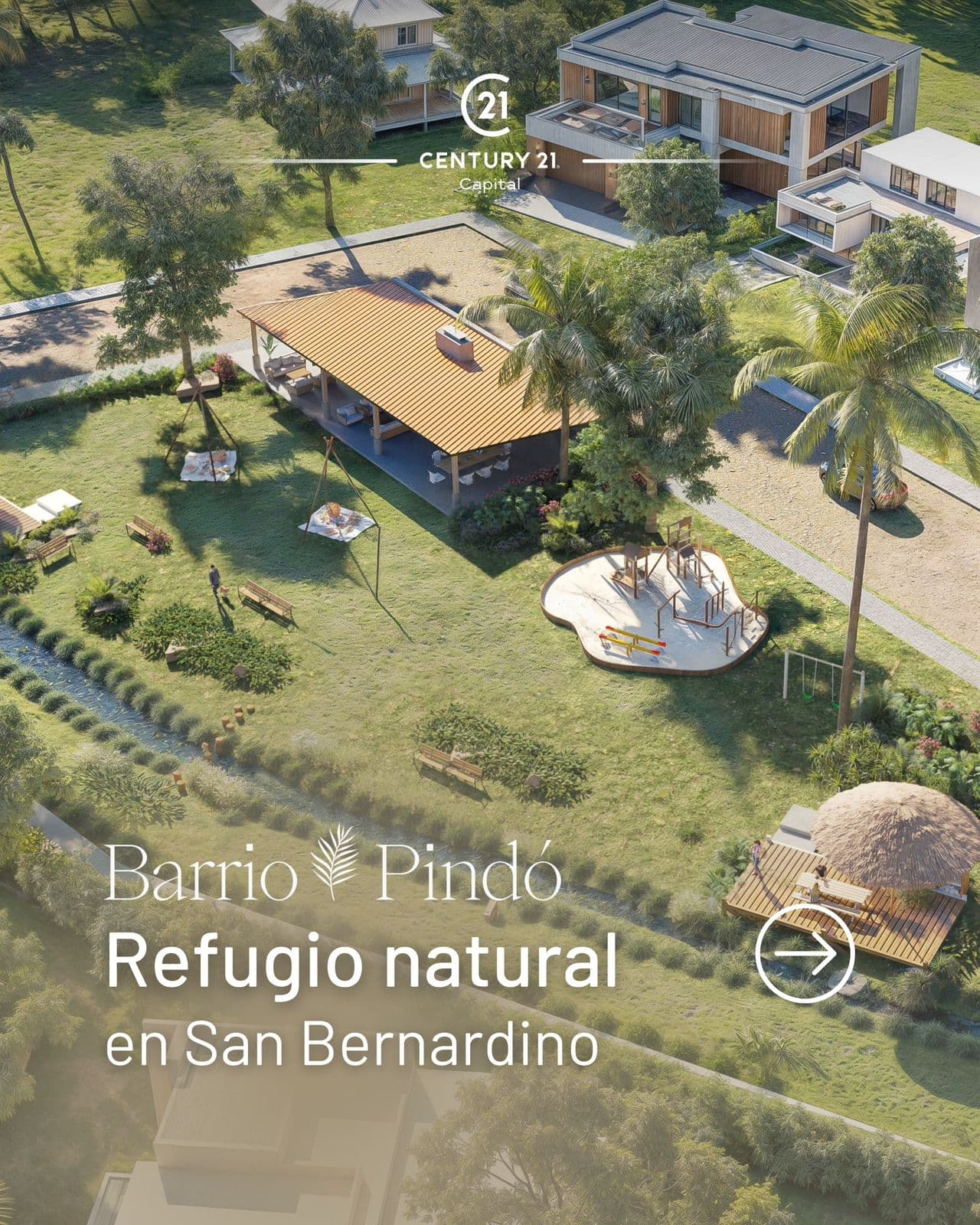 Venta de terrenos en barrio cerrado pindo, San Bernardino