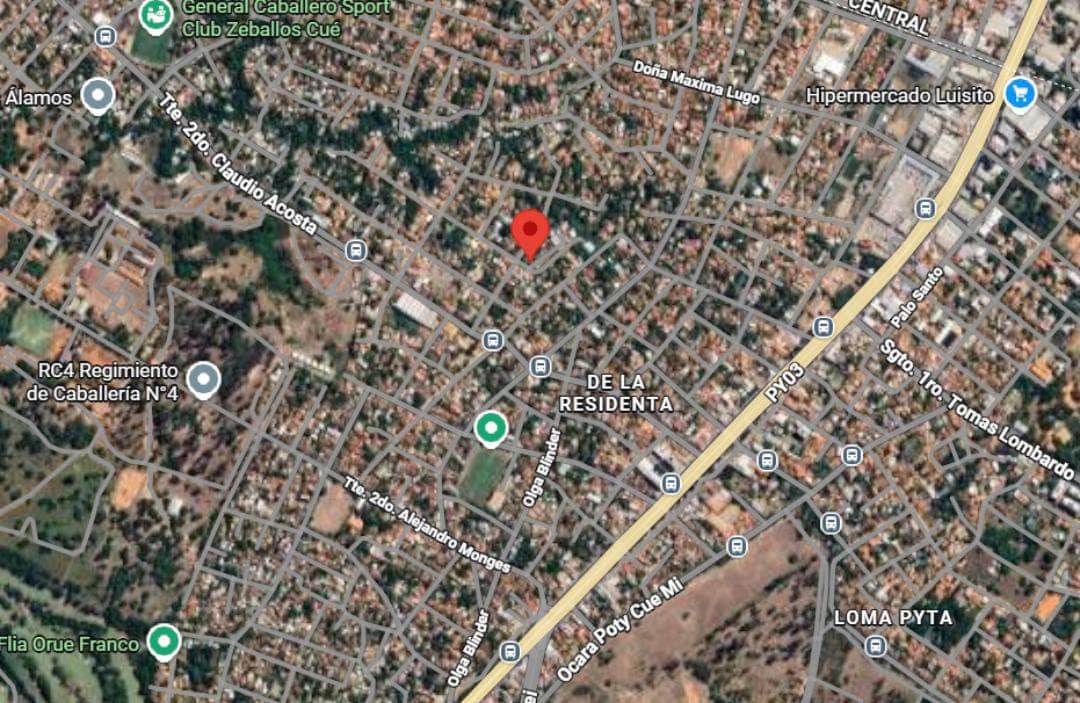 Vendo terreno en loma pyta