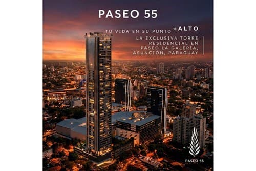 Dpto. de 2 Dormitorios y 2 Cocheras en Piso 35 de Paseo 55 - Ycuá Satí, foto 2