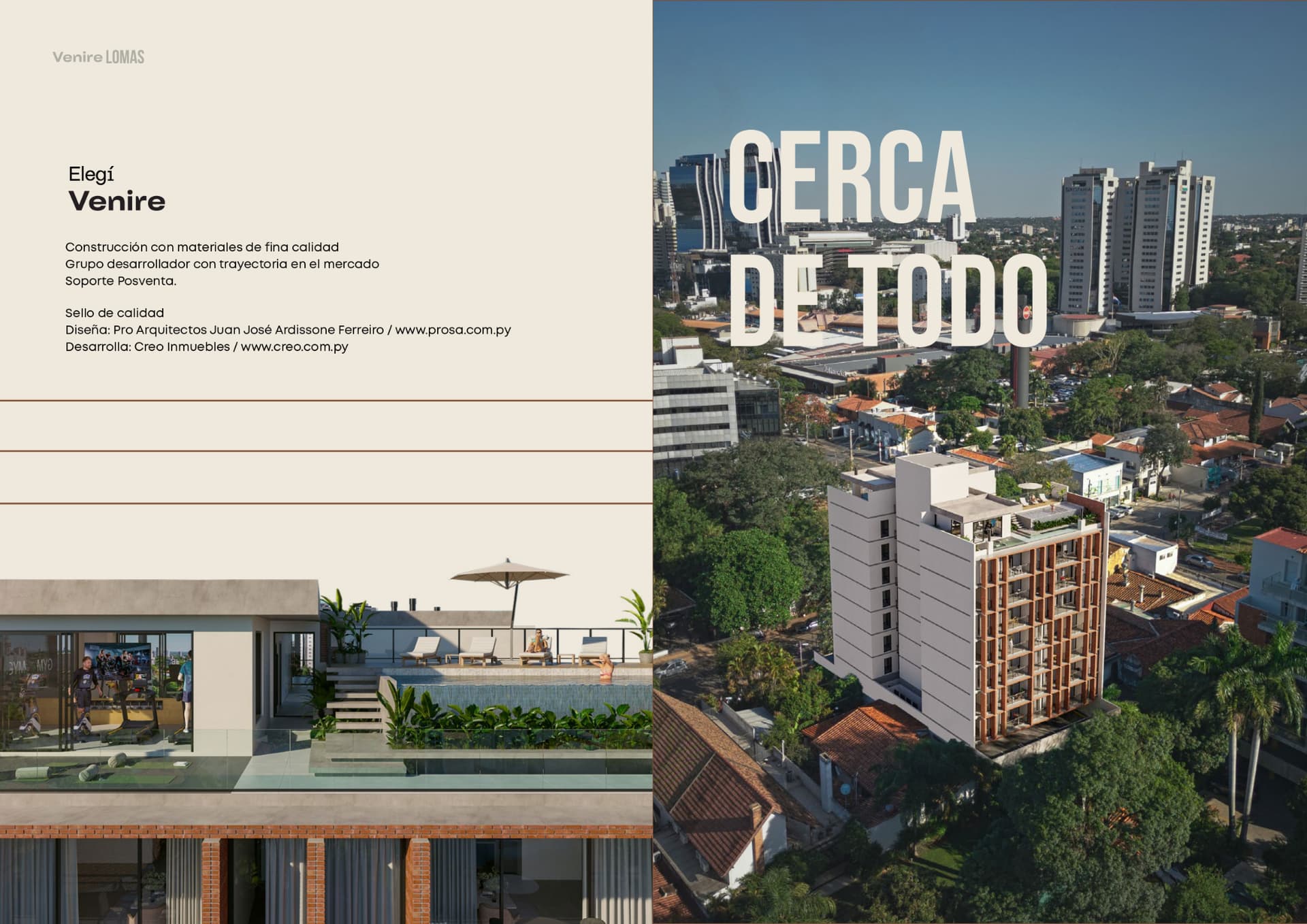 Departamento Edificio Venire 2 Dormitorios Barrio Las Lomas