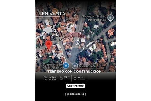 En venta terreno con construcción en barrio Jara!!!! — foto 2