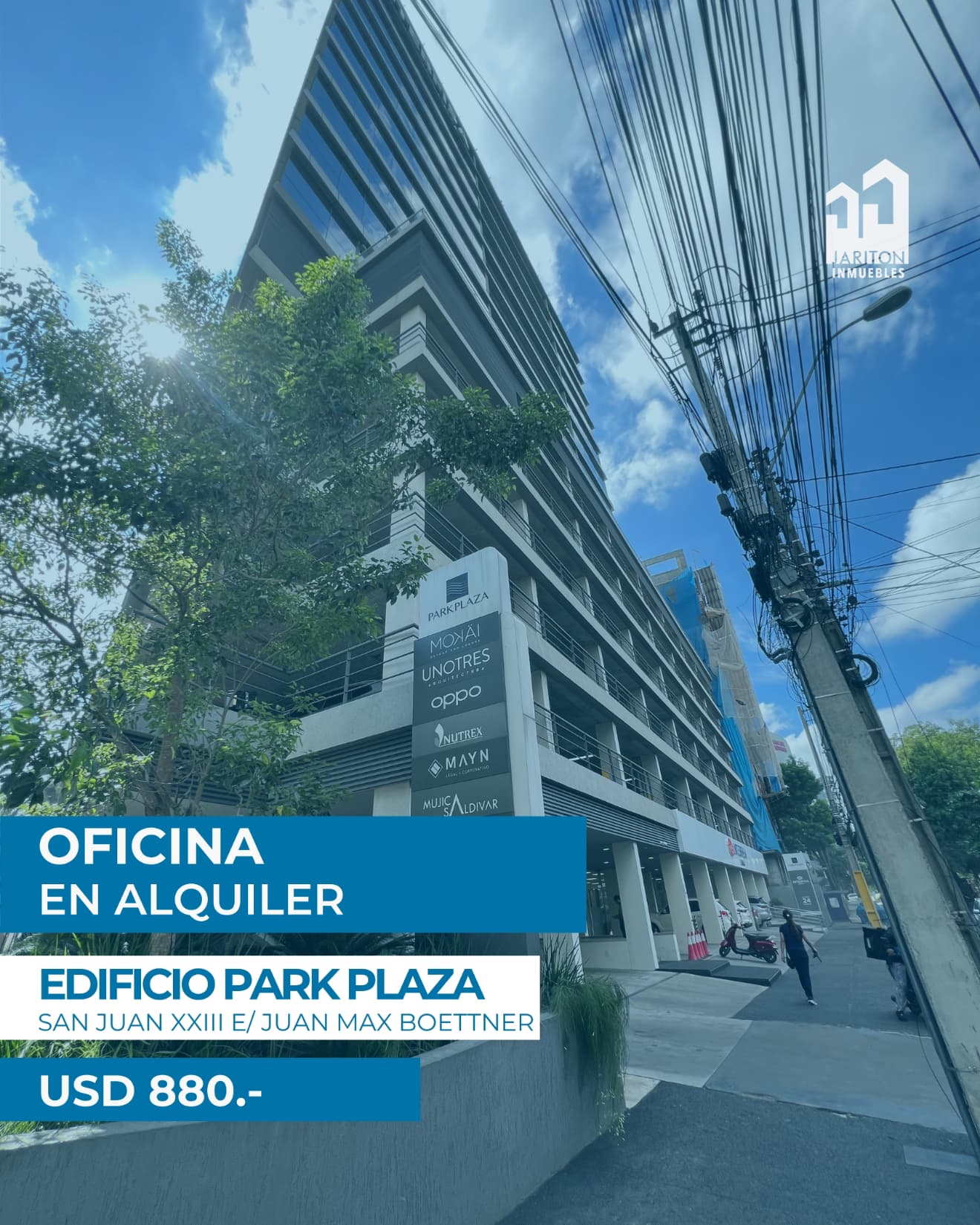 Oficina exclusiva en el Edificio Park Plaza | Eje Corporativo — foto principal
