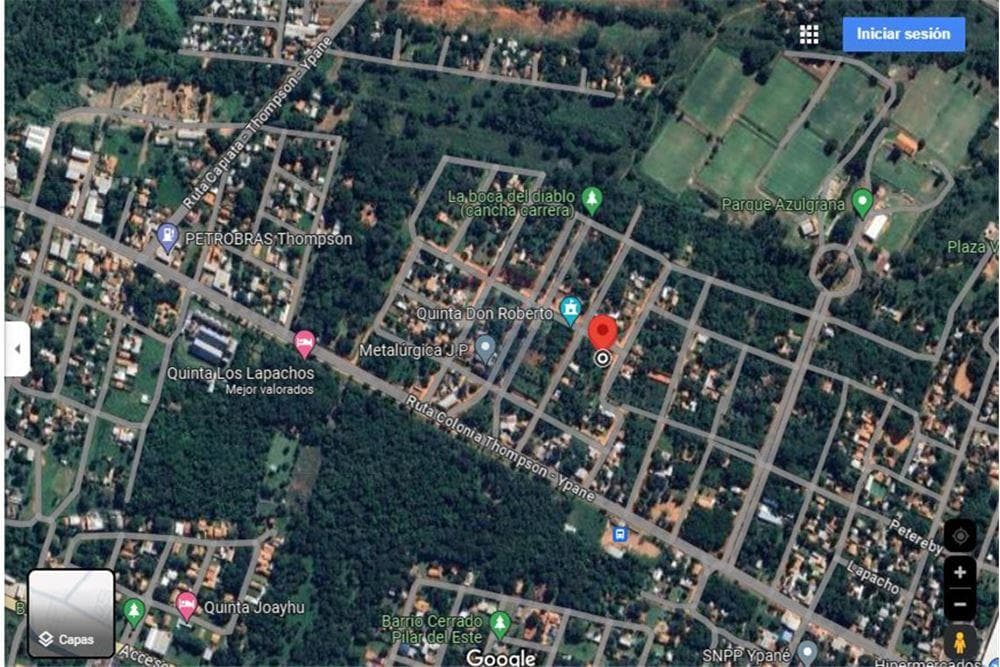 Venta de terreno en ypane