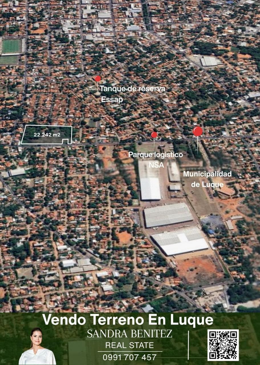 Terreno para desarrollo zona municipalidad de Luque con alta visibilidad, foto 3