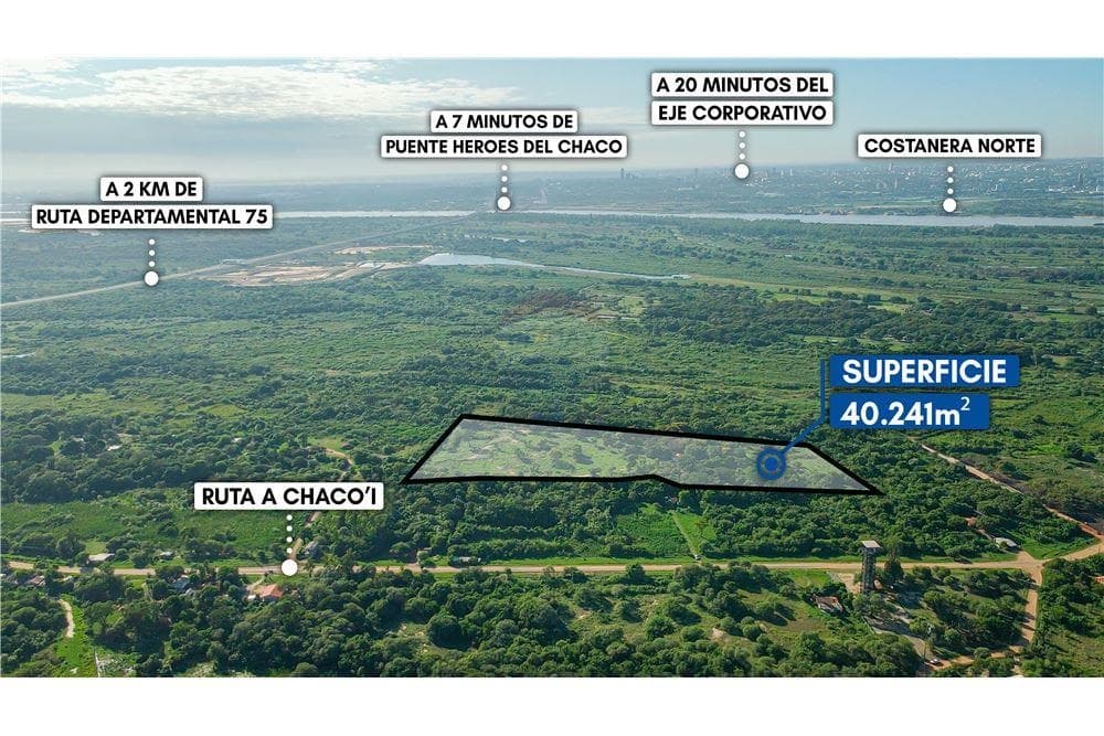 4 hectareas en nueva asuncion villa hayes, foto 1