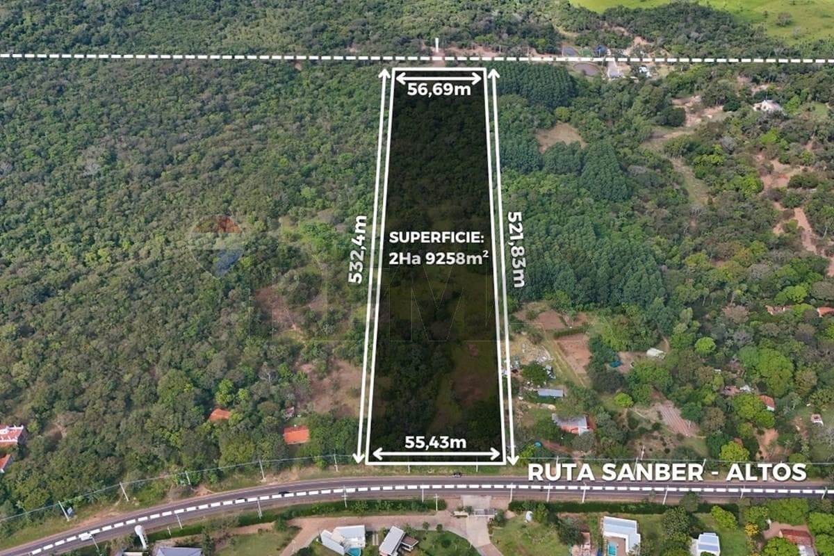 Terreno de 2,9 Ha sobre Ruta San Bernardino - Altos Cercano a Aqua Village, foto 4