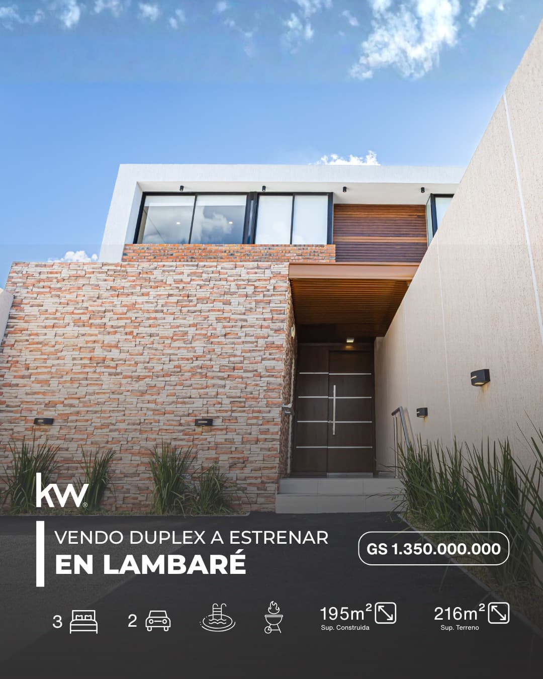 En venta duplex con piscina a estrenar en Lambaré Zona Super El Pueblo, foto 4
