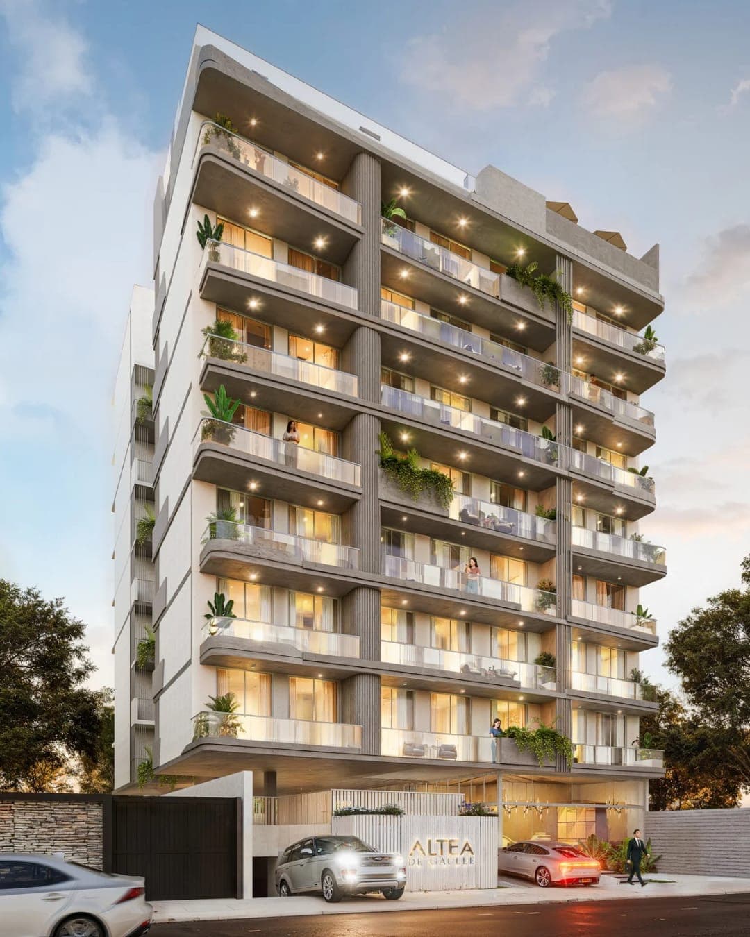 Vendo Departamento Monoambiente - Villa Morra Edificio Altea De Gaulle