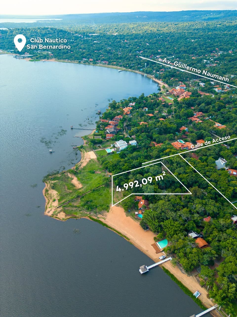 Espectacular Terreno en venta sobre el lago de 4992 m2, foto 3