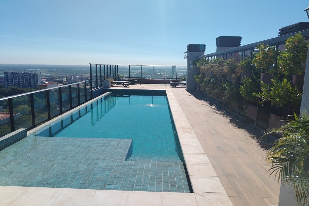 Departamento-Alquiler-Av. General Santos & Av. España, Las Mercedes, Asunción, foto 2