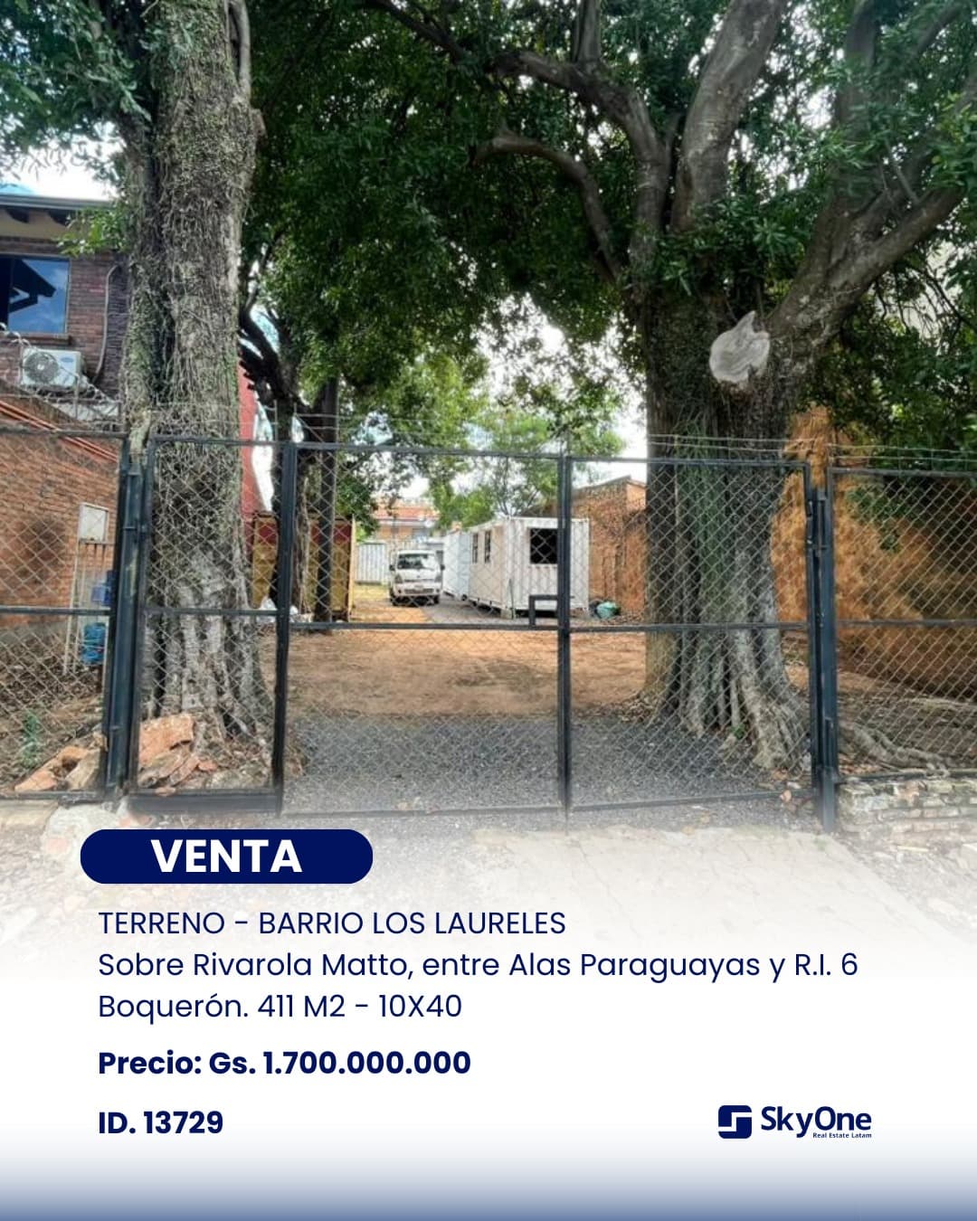Terreno en venta en barrio los laureles