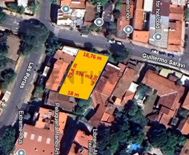 Venta de Terreno en Recoleta, Asunción