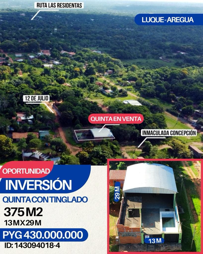 Quinta en caacupemí-aregua, foto 1