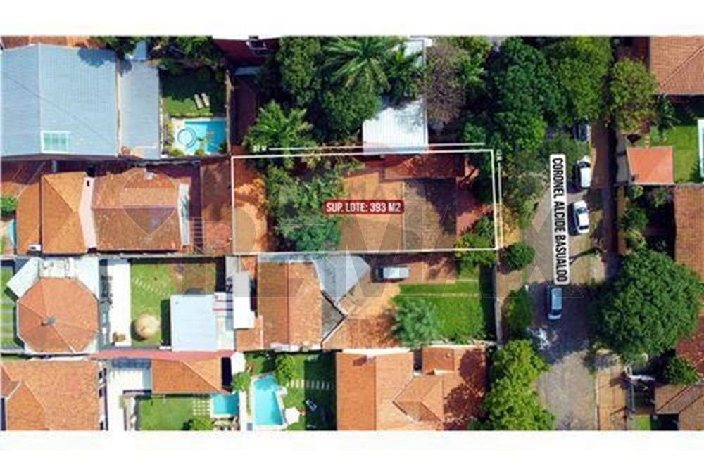 Vendo Amplio Terreno de 393 M2 en Asunción, Barrio Mburucuyá