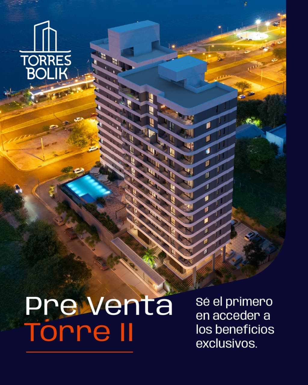 Exclusivo Edif. Torres Bolik II Encarnación