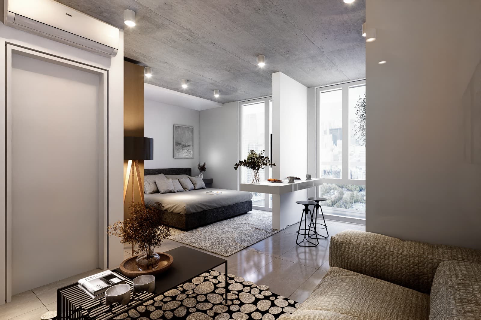 EN VENTA – Departamento En Pozo De 1 Dormitorio En Carmelitas, Asunción, foto 4