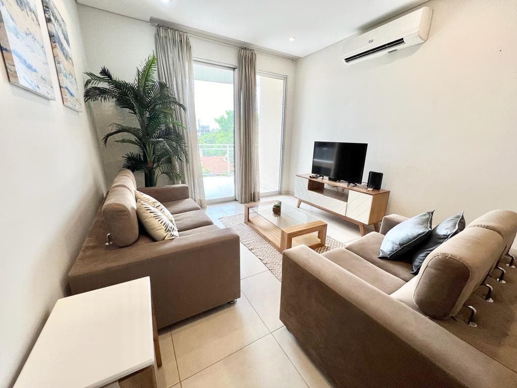 En Alquiler Departamento Amoblado De 2 Habitaciones En Villa Morra A282, foto 4