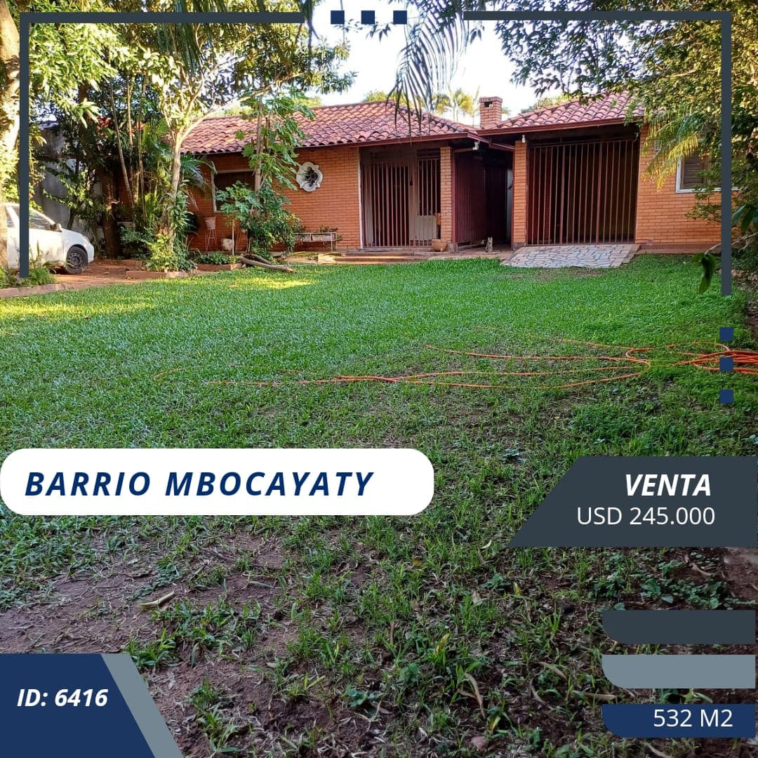 Vendo Casa en el Barrio Mbocayaty