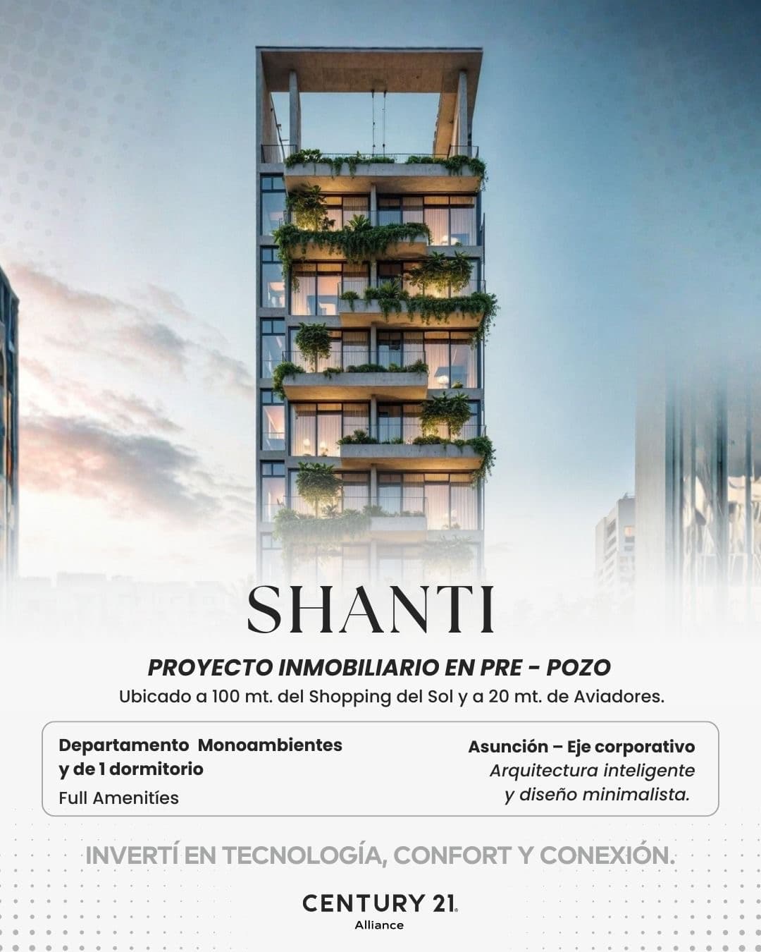 ATT inversionistas Departamentos en Pre Pozo 50 ms del Shopping delSol
