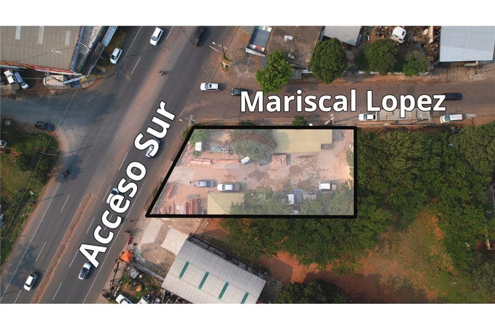 En venta terreno en esq. Sobre acceso sur – Ñemby, foto 1