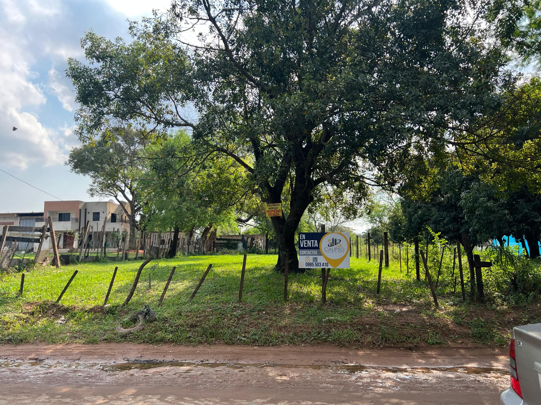 En Venta Terreno En Limpio Sobre Aslfato