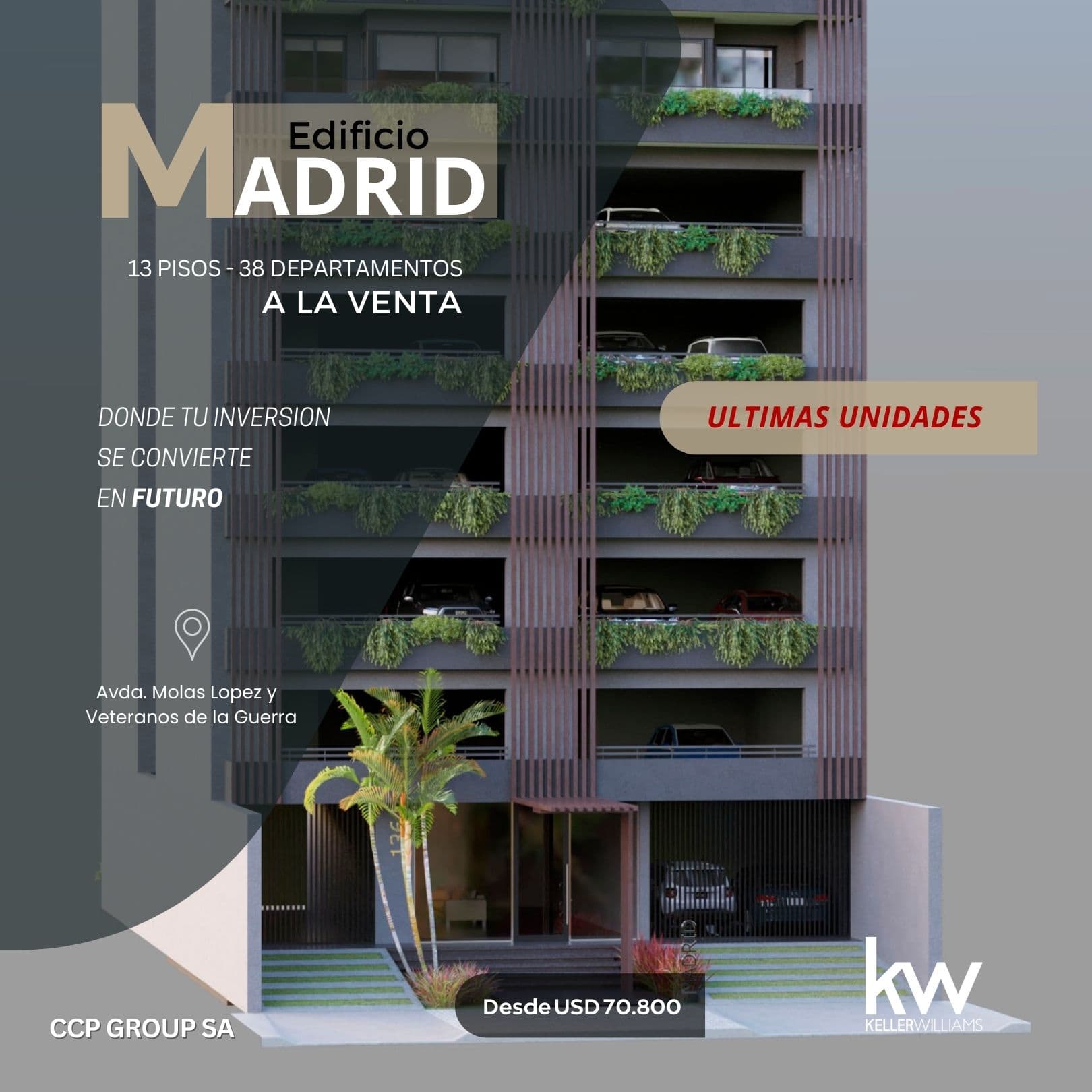 Inversión en molas lópez | últimas 2 unidades de 1 dormitorio — foto principal