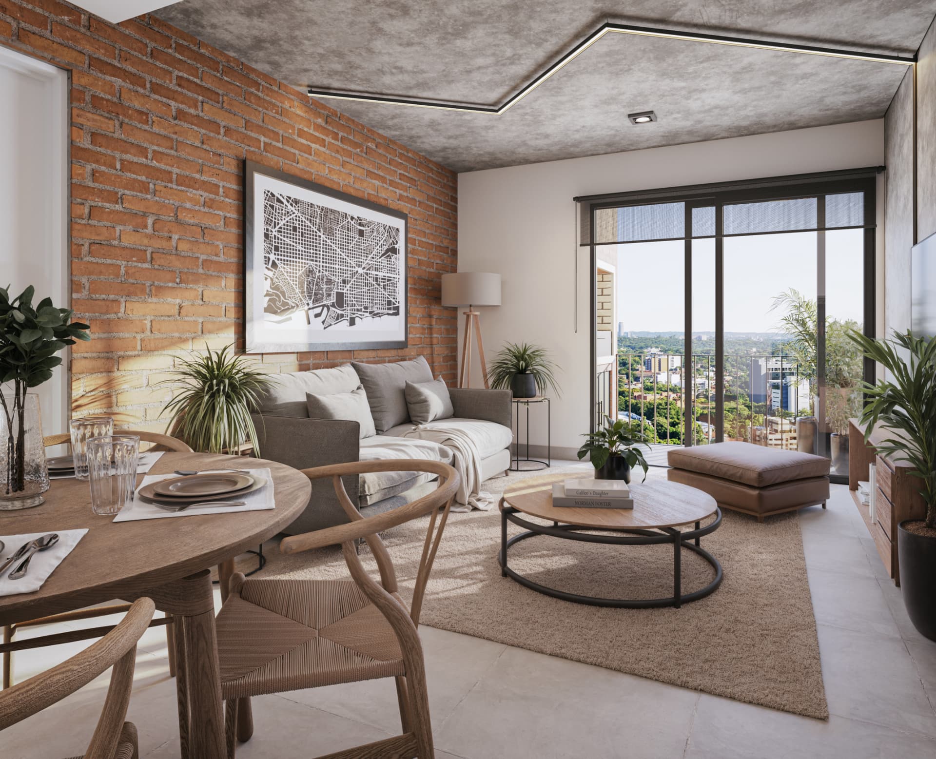 En venta 1 dorm. En edif. Soho flats, foto 4