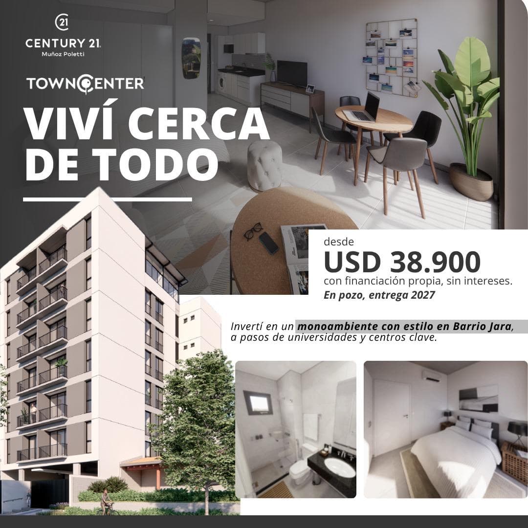 Departamentos en pozo Entrega 2026 desde 38.900