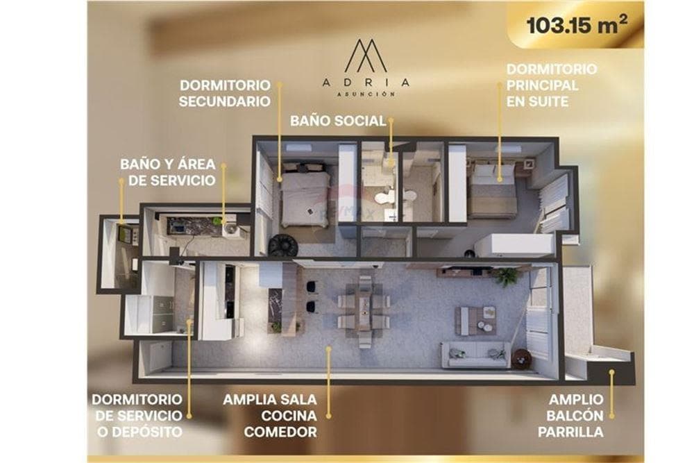 Departamento de lujo en Carmelitas con los mts 2 que necesitas, foto 2