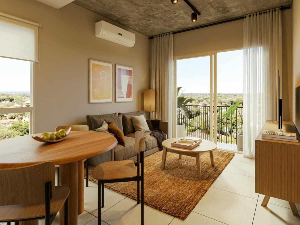 Deptos de 2 Dormitorios con balcon y Amenities Premium - Laguna Grande