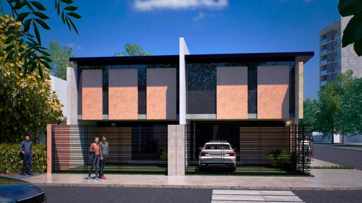 duplex a estrenar de 4 dormitorios en Fernando de la Mora zona norte, foto 2
