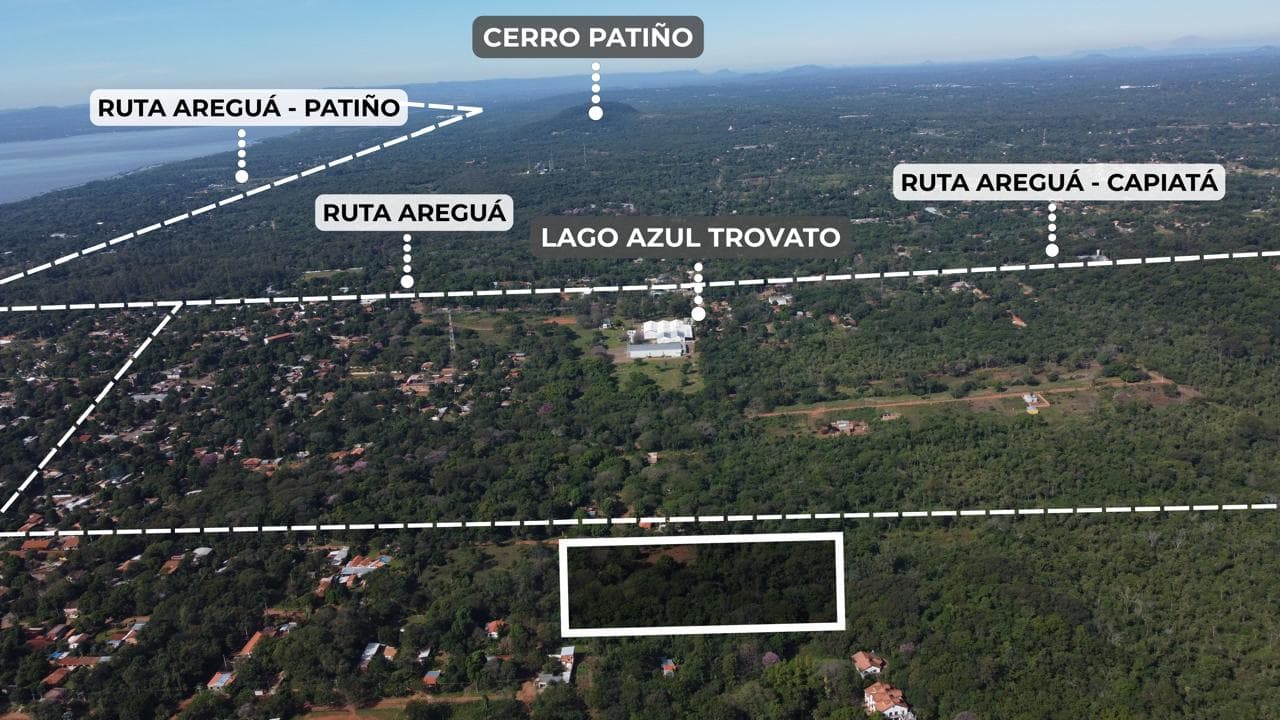 9 Lotes Contiguos En Venta- Aregua Cerca Del Cerro Koi, foto 2