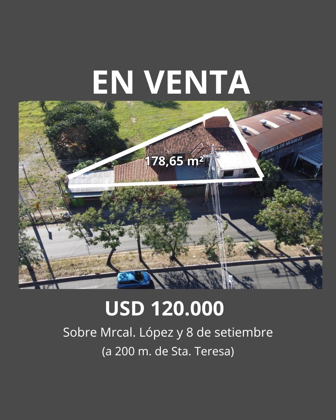 Terreno Estratégico Sobre Avenida Mrcal. Lopez, Fdo. Zona Norte