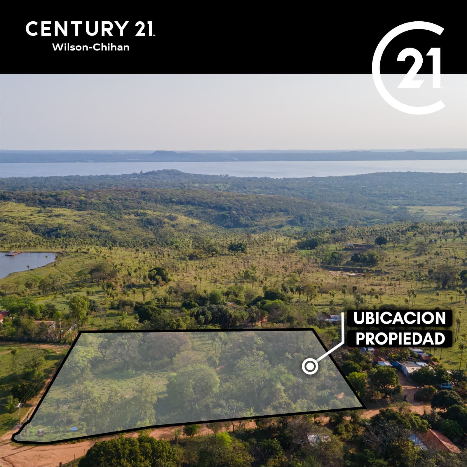 TERRENO SAN BER. VIsta a la Laguna, Lago y Serranía. 10.000 m2 (100 m X 100 m), foto 3