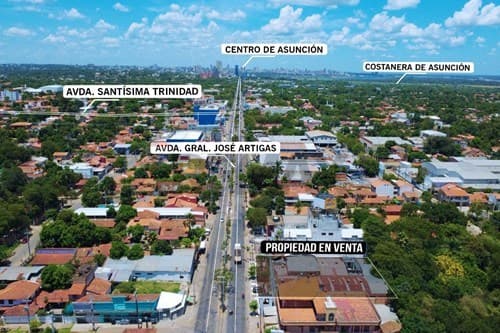 Terreno en Asunción Bº Santísima Trinidad con. 24 M DE FRENTE, foto 3