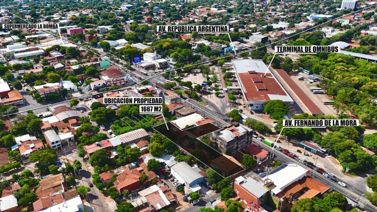 Terreno en venta – Zona Terminal de Asunción, foto 2