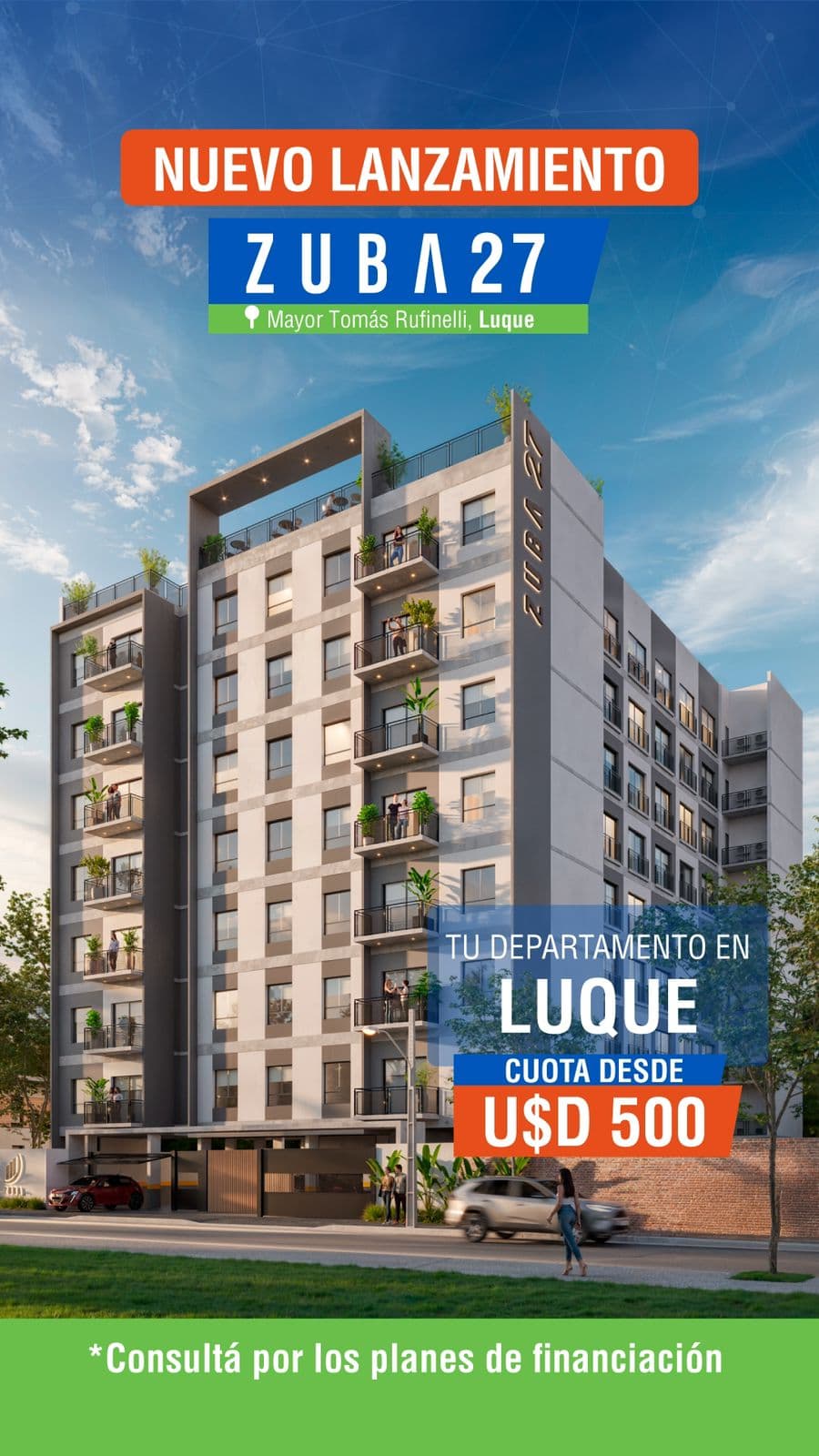 En venta monoambiente en zuba 27