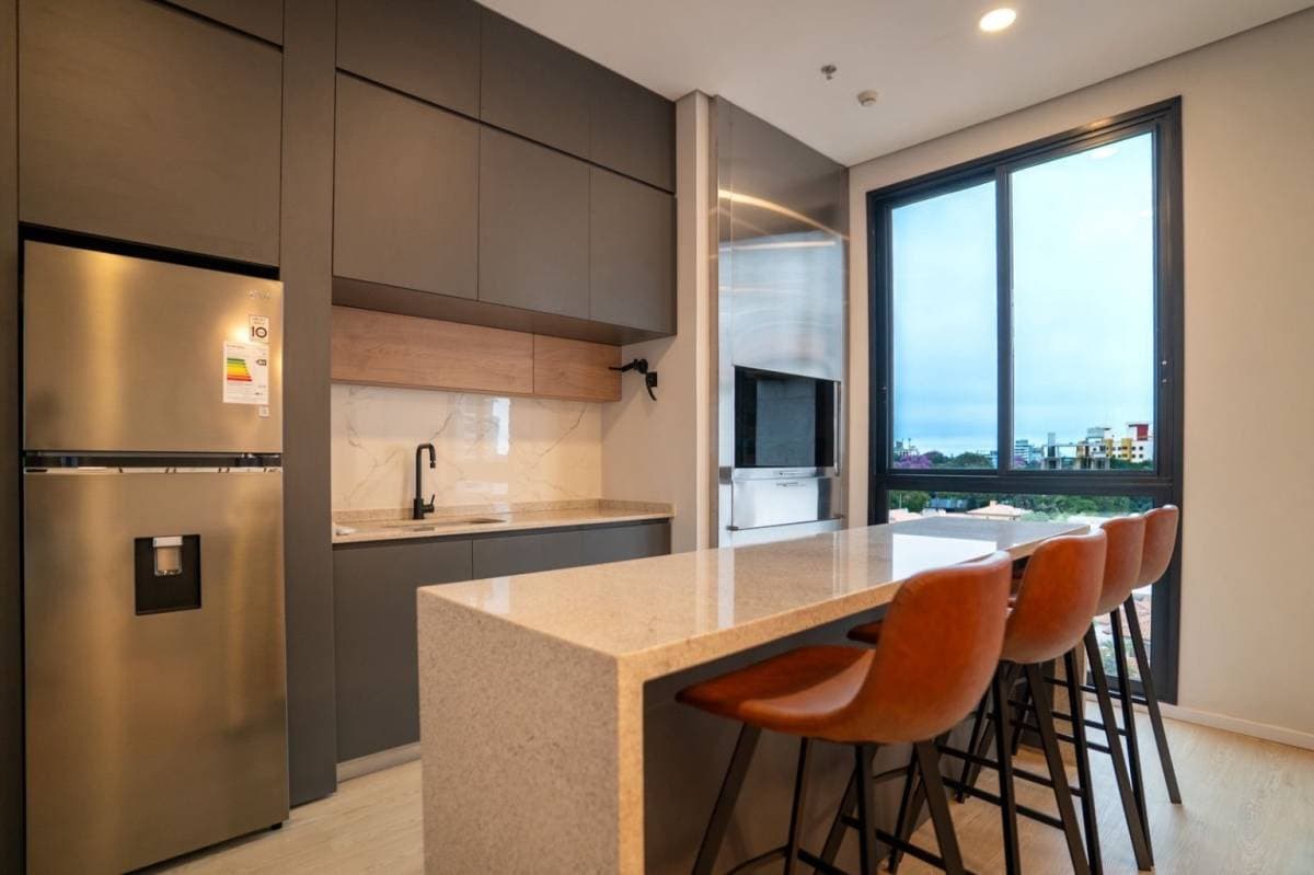 En venta dpto de 1 dormitorio full amoblado edificio hit asuncion, foto 5