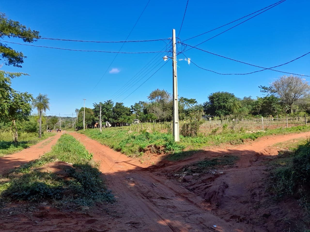5 terrenos juntos en esquina en ypane-paso de oro — foto 2