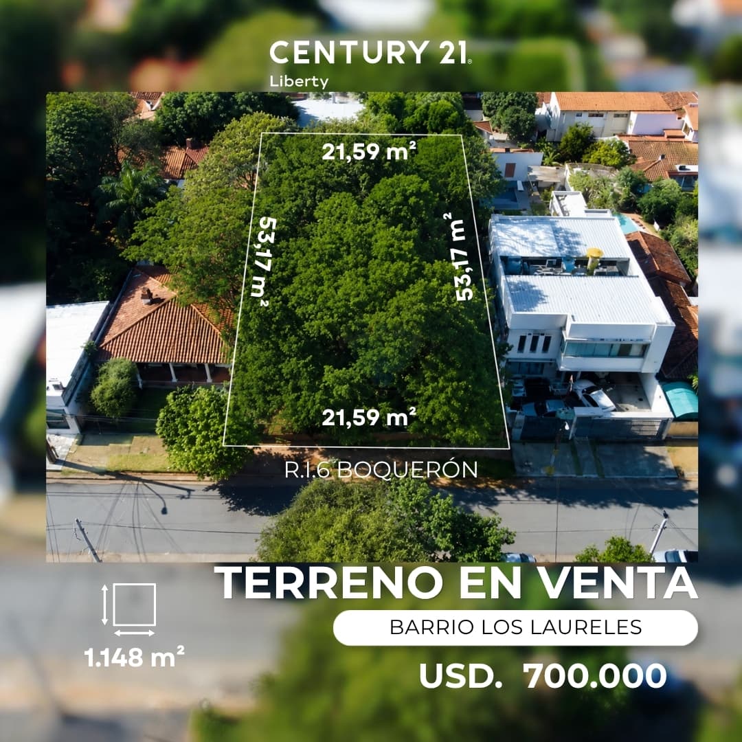 Vendo excelente terreno en los laureles