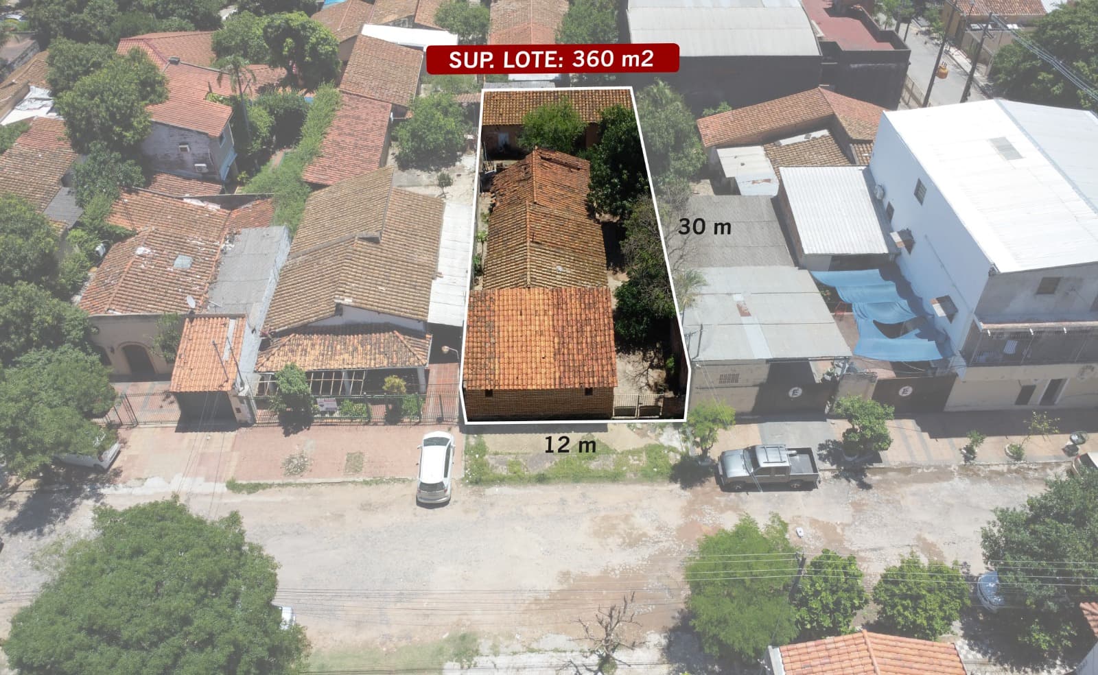 Vendo Terreno En Barrio Jara De Asunción‼