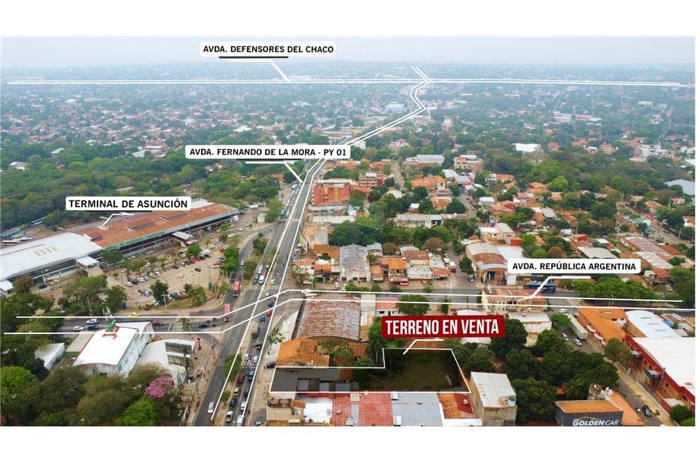 Terreno de 1.202 M2, Sobre Avda. Fernando de la Mora, foto 4