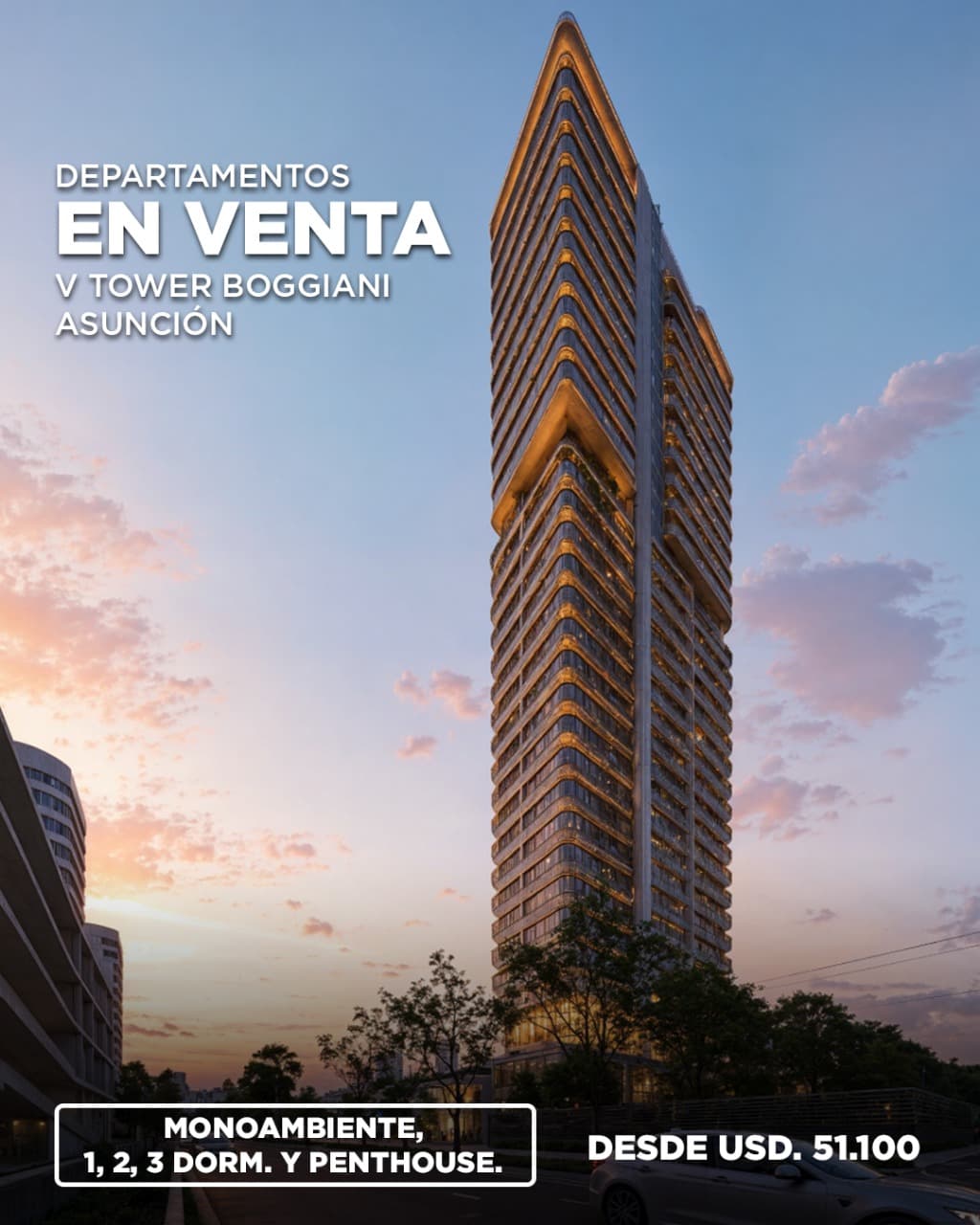 V tower boggiani: Maximo confort y lujo.zona del shopping mariscal, foto 1