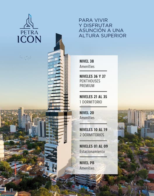 ✨ PETRA ICON — Invertí en uno de los edificios más icónicos de Asunción ✨, foto 1