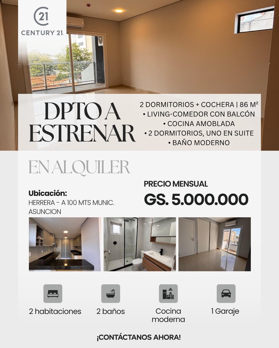 Departamento de 2 habitaciones - barrio Herrera, foto 1