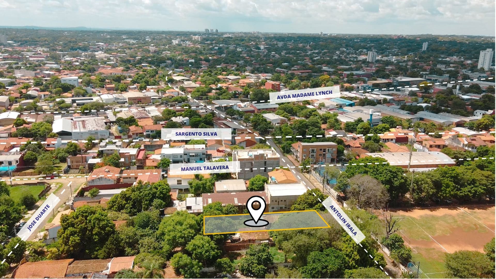 En venta terreno en en Asunción bo. Herrera, foto 4