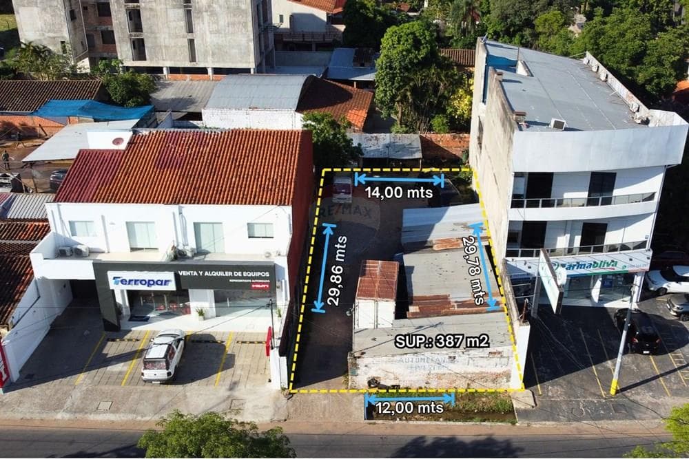 Terreno en venta en Asunción Madame Lynch