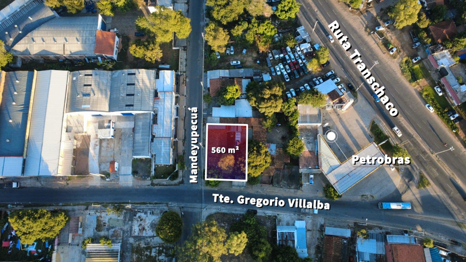 Terreno en esquina en loma pyta Asunción, foto 1